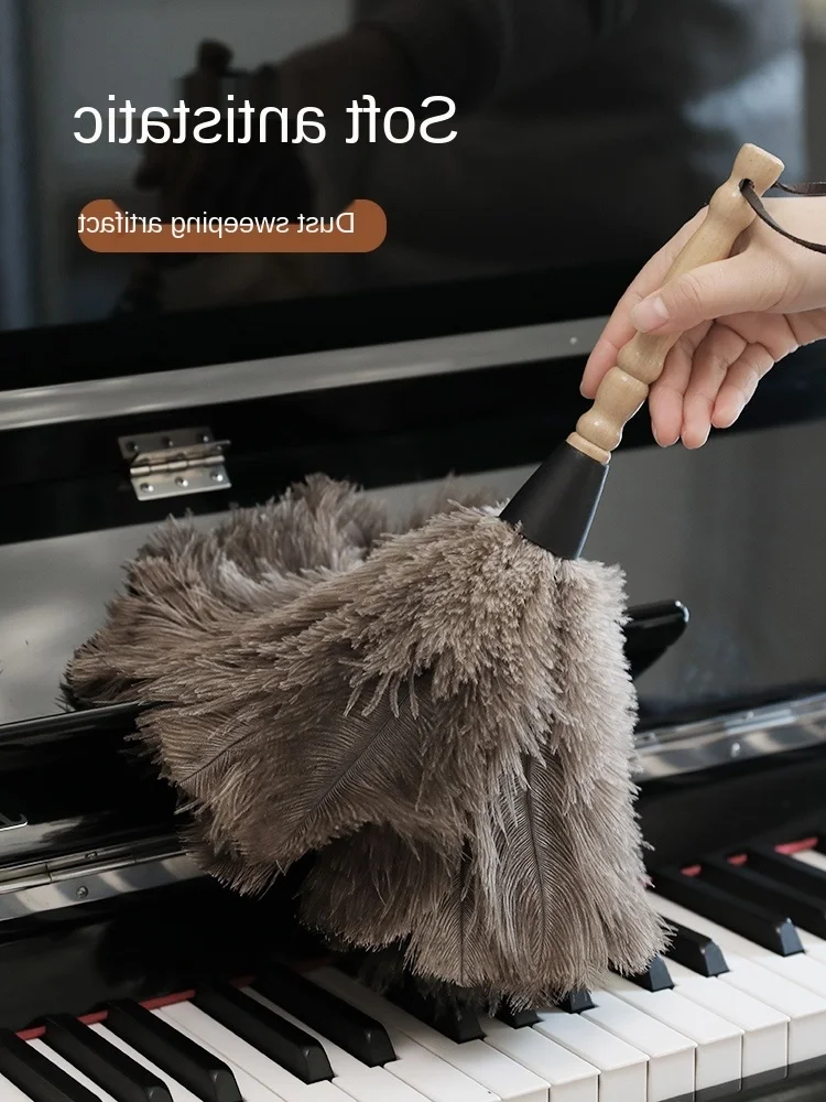Lint-Free Household Removal Gadget Electrostatic Ostrich Feather er Dust Sweeping
Lint-Free Household Removal Gadget Electrostatic Ostrich Feather er Dust Sweeping