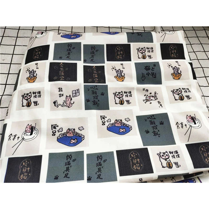 1,4 м * 0,5 м мультфильм бутик холст печать ручной работы Diy чехол на диван скатерть окрашенная счастливая кошка для шитья ткани на метр
1,4 м * 0,5 м мультфильм бутик холст печать ручной работы Diy чехол на диван скатерть окрашенная счастливая кошка для шитья ткани на метр