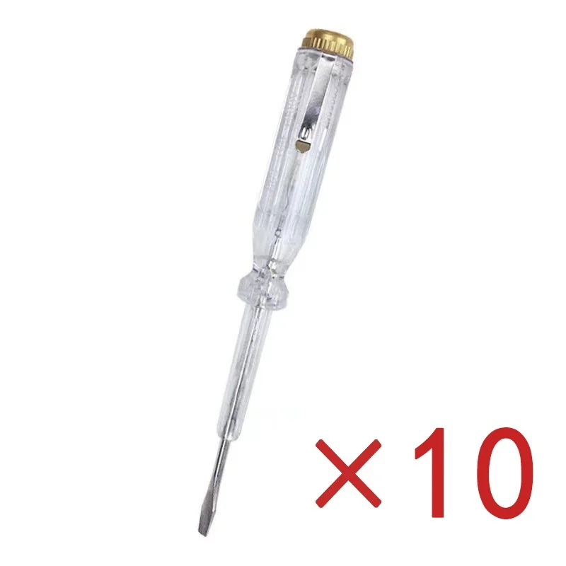 Electrical Screwdriver Multi-functional Dual-purpose Stylus Electrometer Led Color Light Live Wire Inspection Induction Stylus
Electrical Screwdriver Multi-functional Dual-purpose Stylus Electrometer Led Color Light Live Wire Inspection Induction Stylus
