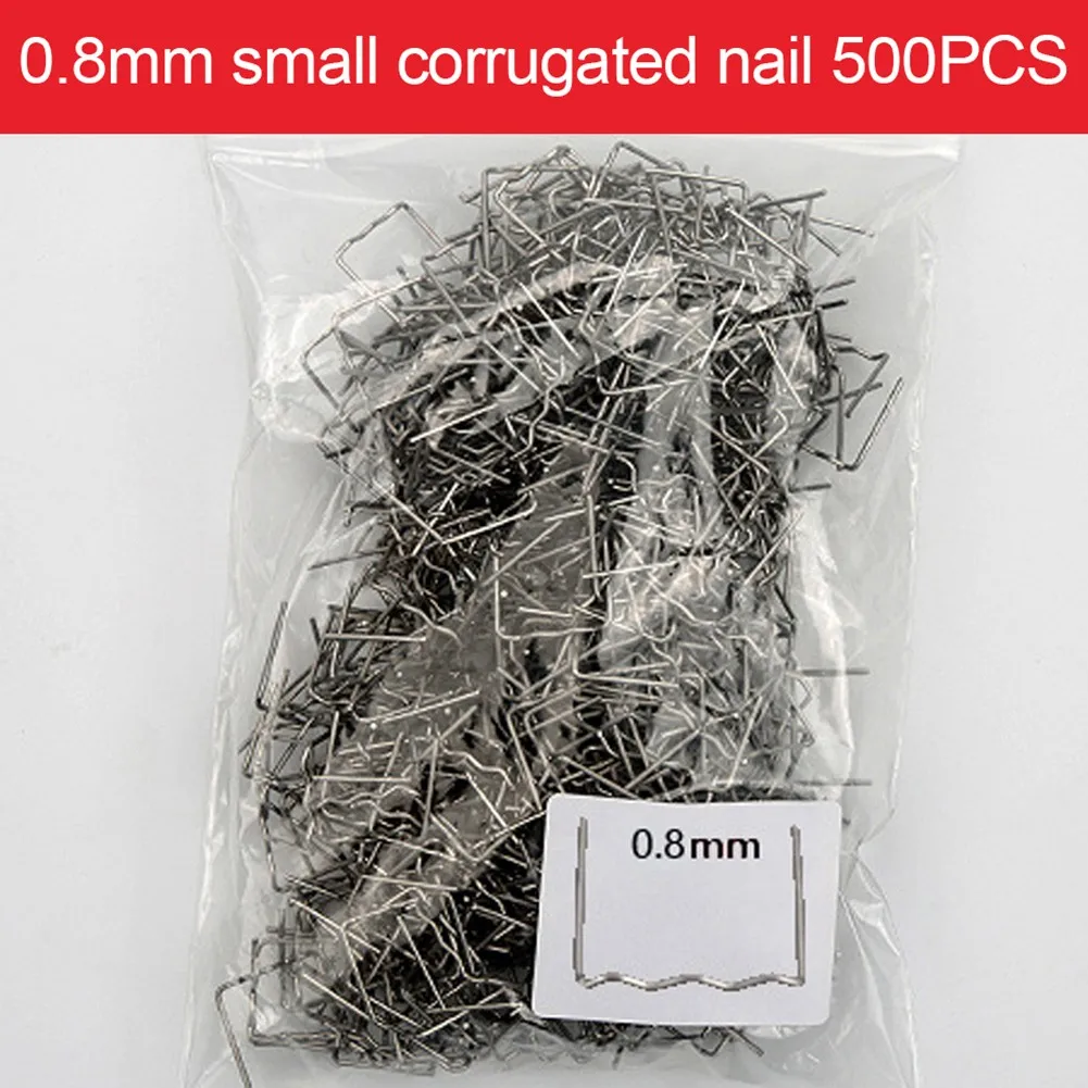 500PCS Hot Stapler Staples For Car Bumper Bodywork Plastic Stapler Repair Kit 0.6/0.8mm S Wave Staples Corner Flat Wave Staples
500PCS Hot Stapler Staples For Car Bumper Bodywork Plastic Stapler Repair Kit 0.6/0.8mm S Wave Staples Corner Flat Wave Staples