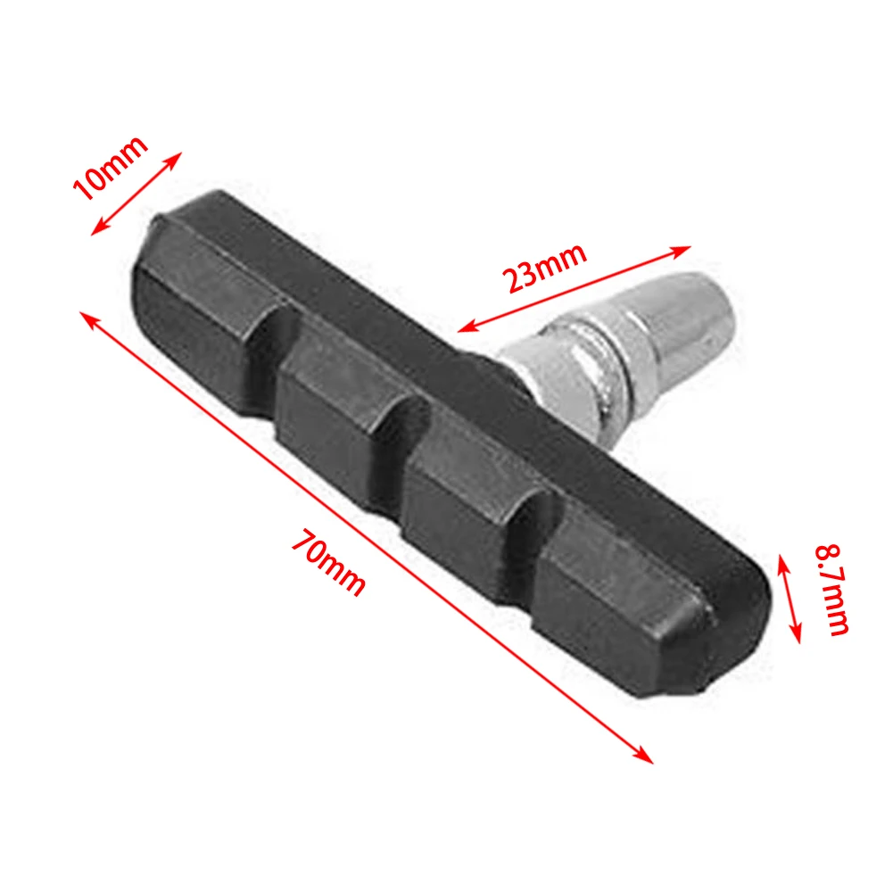 12 Pairs 24pieces Brake Shoes For V-Brake Symmetrical 70 Mm MTB City Bikes Bicycle Brake Pads V-Brake Cycling Parts Bicicleta
12 Pairs 24pieces Brake Shoes For V-Brake Symmetrical 70 Mm MTB City Bikes Bicycle Brake Pads V-Brake Cycling Parts Bicicleta