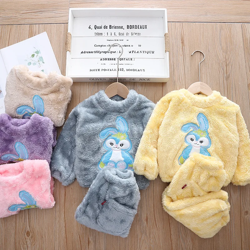 Kids Rabbit Sports Sweatshirt Pants 2Pcs Sets Winter Pajamas Suits Warm Costume Suit Outfits Toddler Baby Boys Girls Clothes
Kids Rabbit Sports Sweatshirt Pants 2Pcs Sets Winter Pajamas Suits Warm Costume Suit Outfits Toddler Baby Boys Girls Clothes