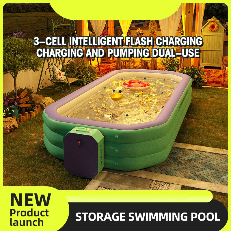 Swimming Pool Home Baby Bath Tub Thickened Folding Outdoor Adult Large Paddling Pool for Family Summer Water Game Children's Toy
Swimming Pool Home Baby Bath Tub Thickened Folding Outdoor Adult Large Paddling Pool for Family Summer Water Game Children's Toy