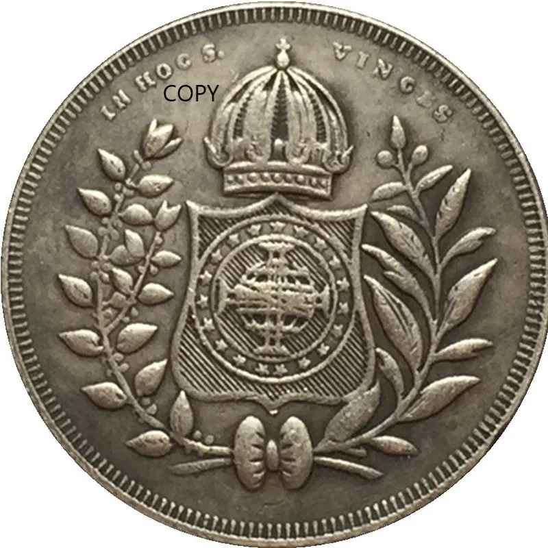 Brazil 1934~1948 100 Silver Plated Brass Commemorative Collectible Coins Gift Lucky Challenge Coins COPY COIN
Brazil 1934~1948 100 Silver Plated Brass Commemorative Collectible Coins Gift Lucky Challenge Coins COPY COIN
