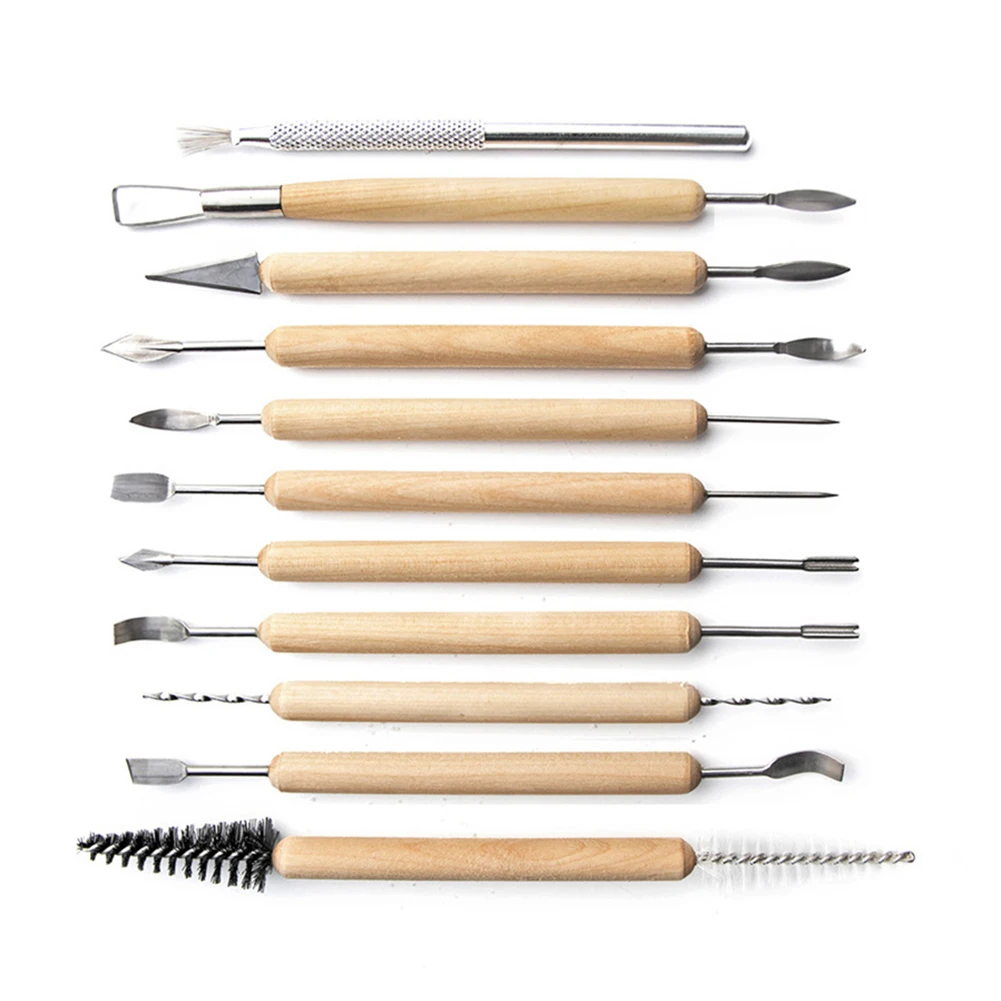 Unleash Your Artistic Potential with 11pcs DIY Pottery Tool Set Create Beautiful Clay Sculptures and Crafts with Ease
Unleash Your Artistic Potential with 11pcs DIY Pottery Tool Set Create Beautiful Clay Sculptures and Crafts with Ease