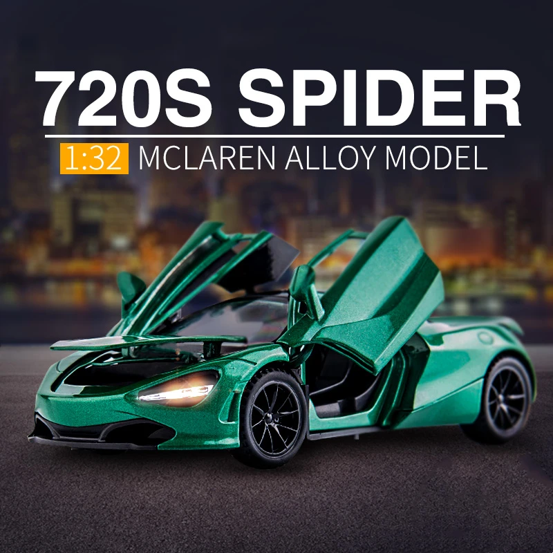 1:32 McLaren 720S Diecast Alloy Car Model Diecasts Toy Vehicles Car Model Sound Light Collection Toys for Children Gift Birthday
1:32 McLaren 720S Diecast Alloy Car Model Diecasts Toy Vehicles Car Model Sound Light Collection Toys for Children Gift Birthday
