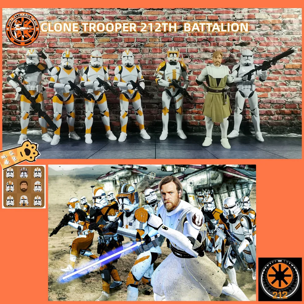 Экшн-фигурка из «Звездных Войн» 212th Arc Trooper Commander, специализированный восковой аппарат 6 дюймов, фаза 2 Ii, батальон, игрушки, подарки
Экшн-фигурка из «Звездных Войн» 212th Arc Trooper Commander, специализированный восковой аппарат 6 дюймов, фаза 2 Ii, батальон, игрушки, подарки
