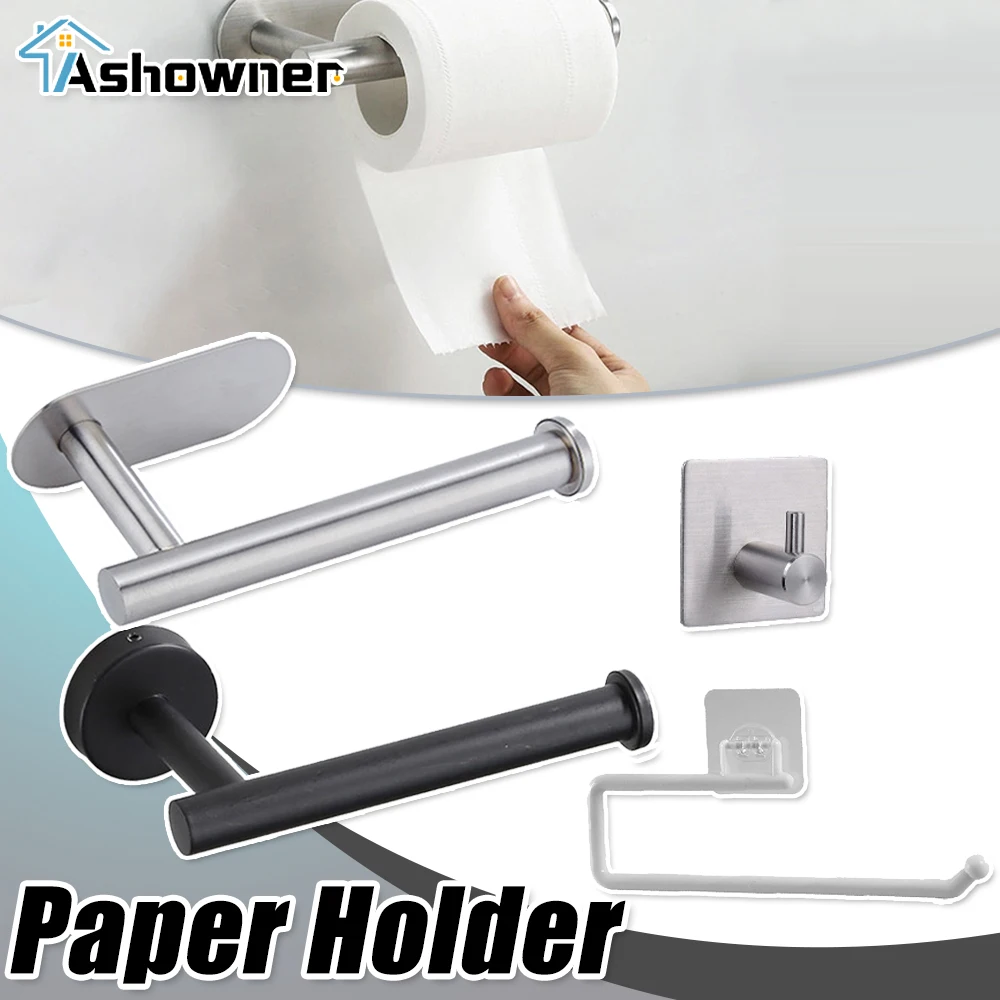 Toilet Paper Holder Wall Mounted Towel Holder for Kitchen Stainless Steel Cabinet Paper Roll Storage Hanger Bathroom Accessories
Toilet Paper Holder Wall Mounted Towel Holder for Kitchen Stainless Steel Cabinet Paper Roll Storage Hanger Bathroom Accessories