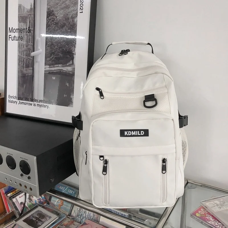 New popular backpack women's high-capacity junior high school and senior students' schoolbag nylon splash proof Backpack
New popular backpack women's high-capacity junior high school and senior students' schoolbag nylon splash proof Backpack