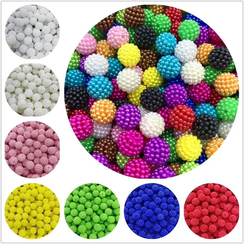 New in 12mm 50/20pcs Colorful Bayberry Beads Round Loose Spacer Beads Fit Europe Beads For Jewelry Making y2k hair accessories t
New in 12mm 50/20pcs Colorful Bayberry Beads Round Loose Spacer Beads Fit Europe Beads For Jewelry Making y2k hair accessories t