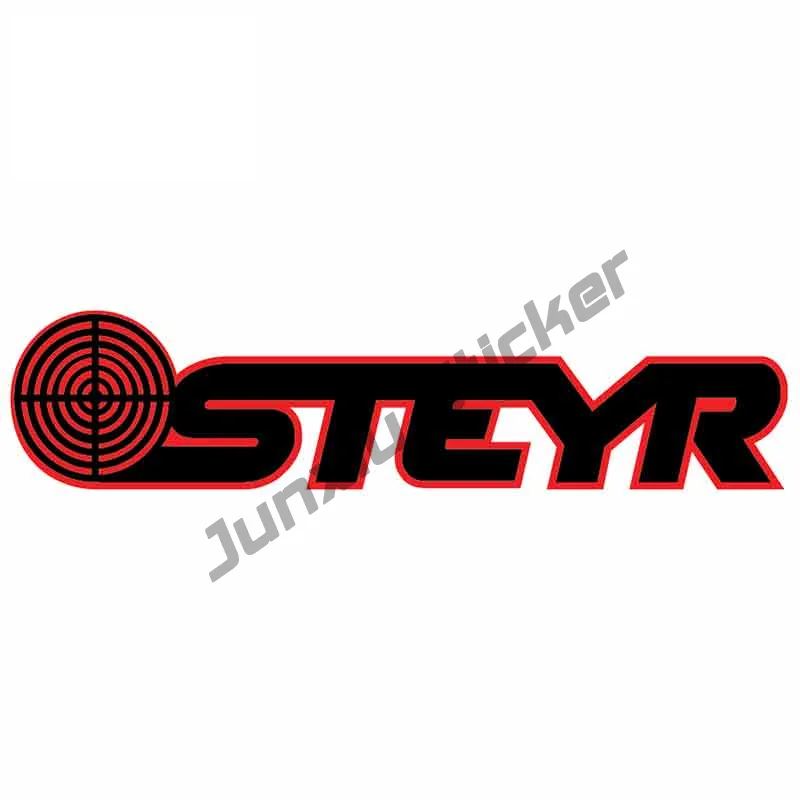 Steyr Arms Guns Car Stickers and Decals Repair Creative Stickers Suitable Bumper Cover Scratches Decoration Accessories KK13*3cm 
Steyr Arms Guns Car Stickers and Decals Repair Creative Stickers Suitable Bumper Cover Scratches Decoration Accessories KK13*3cm