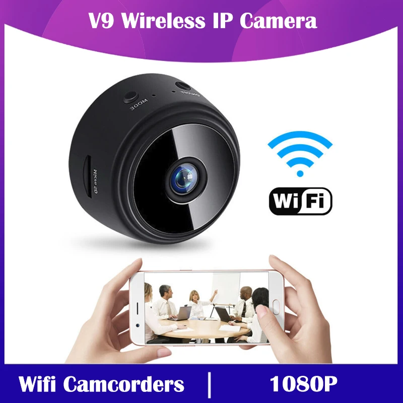 A9 Camera Wireless Home 1080 Night for Vision Security Surveillance for Smart High-definition Monitoring Wifi Camcorders
A9 Camera Wireless Home 1080 Night for Vision Security Surveillance for Smart High-definition Monitoring Wifi Camcorders