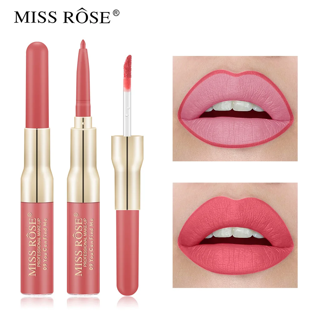 MISS ROSE двухсторонний блеск для губ, ручка для линии губ, блеск для губ, макияж, матовая водостойкая глазурованная Помада для губ, карандаш для ...
MISS ROSE двухсторонний блеск для губ, ручка для линии губ, блеск для губ, макияж, матовая водостойкая глазурованная Помада для губ, карандаш для ...