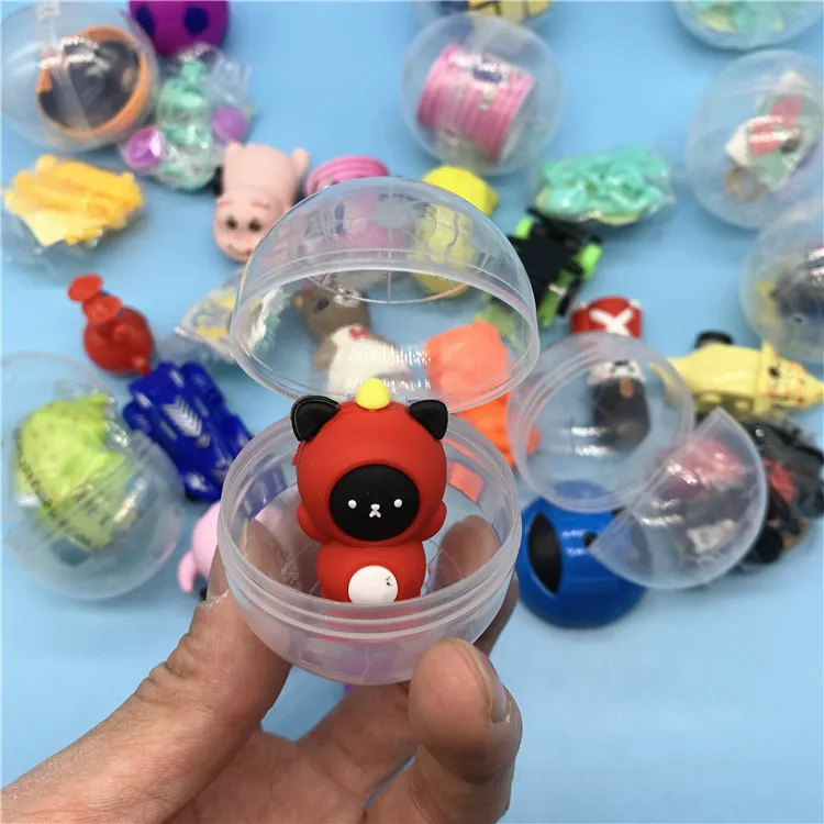 10PCS 47X55MM Transparent Oval Surprise Egg Capsule Toys Fun Leisure Mini Figure Model Toys Reward Gifts For Kids
10PCS 47X55MM Transparent Oval Surprise Egg Capsule Toys Fun Leisure Mini Figure Model Toys Reward Gifts For Kids