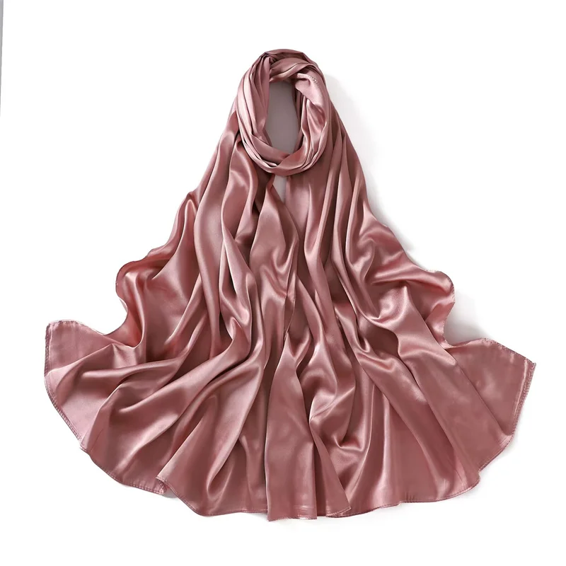 2023 Classic Plain Satin Silk Scarf for Women Candy Color Shawls and Wraps Neckerchief Muslim Hijab Beach Stole Headband Echarpe
2023 Classic Plain Satin Silk Scarf for Women Candy Color Shawls and Wraps Neckerchief Muslim Hijab Beach Stole Headband Echarpe