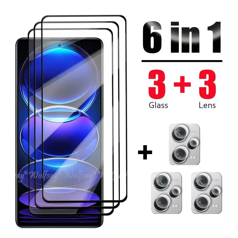 For Xiaomi Redmi Note 12 Pro Plus Glass Tempered Glass Redmi Note 12 Pro Turbo 11 Glass Full Cover Screen Protector Camera Film
For Xiaomi Redmi Note 12 Pro Plus Glass Tempered Glass Redmi Note 12 Pro Turbo 11 Glass Full Cover Screen Protector Camera Film