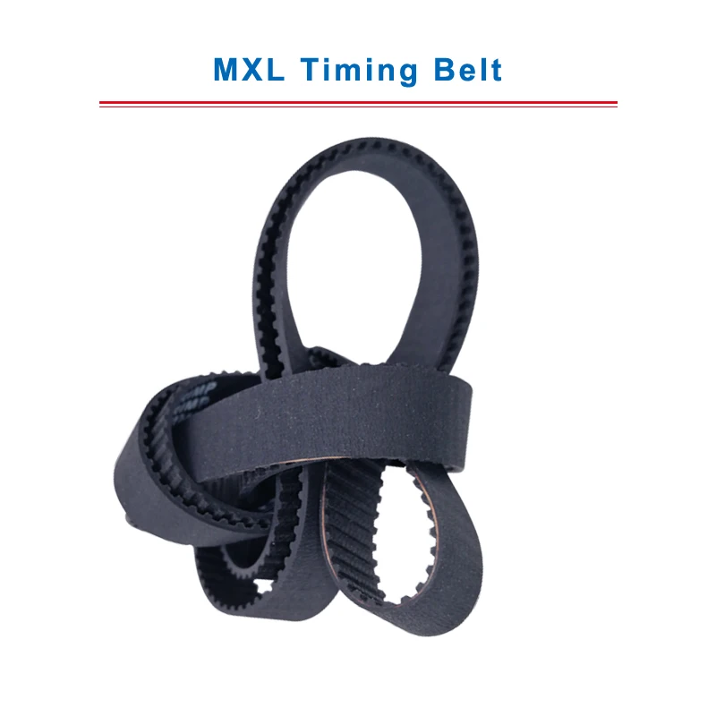 

1pc MXL Timing Belt model-418.4/425/440/456/510/518/522.4/525/532/576MXL Transmission Belt Width 6/10mm For MXL Timing Pulley