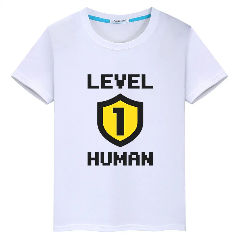 Level 1 Human Printed Summer Boys T-Shirts Casual Girls Tops Cartoon Kids Clothes
Level 1 Human Printed Summer Boys T-Shirts Casual Girls Tops Cartoon Kids Clothes