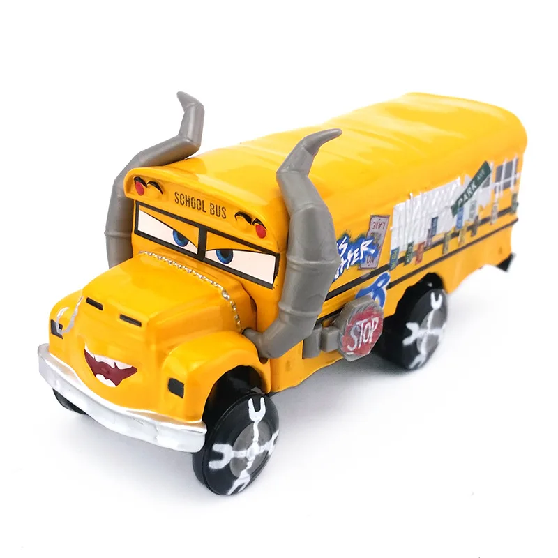 Disney Pixar Cars 3 Lightning McQueen Yellow Bull Demon School Bus Fritt Metal Alloy Die Cast Model Kids Collectible Toy Gift
Disney Pixar Cars 3 Lightning McQueen Yellow Bull Demon School Bus Fritt Metal Alloy Die Cast Model Kids Collectible Toy Gift