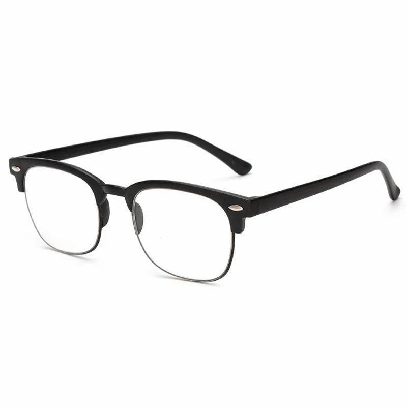 

Men Women Half-Frame Reading Glasses Ultralight Hyperopia Eyeglasses For Reader Diopter +100 +150 +200 +250 +300 +350 +400