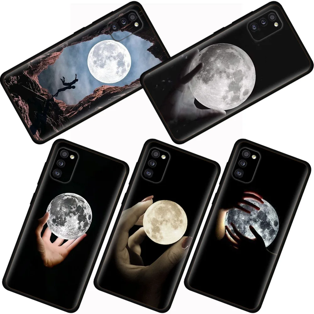 

Holding extol Moon Case For Samsung Galaxy A52 A53 A12 A13 A32 A33 A23 A51 A71 A21s A31 A03 A72 A22 A73 A03s A02s Phone Cover