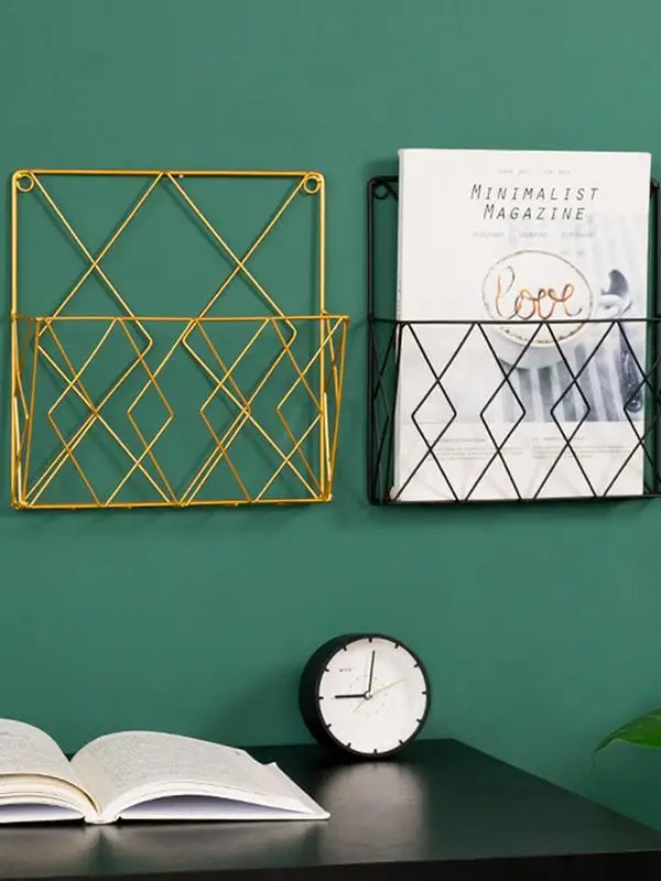 Metal Wall Living Room Newspapers Rack Books Holder Toilet Black Organizer Corridor Living Room Decor Dropshipping
Metal Wall Living Room Newspapers Rack Books Holder Toilet Black Organizer Corridor Living Room Decor Dropshipping