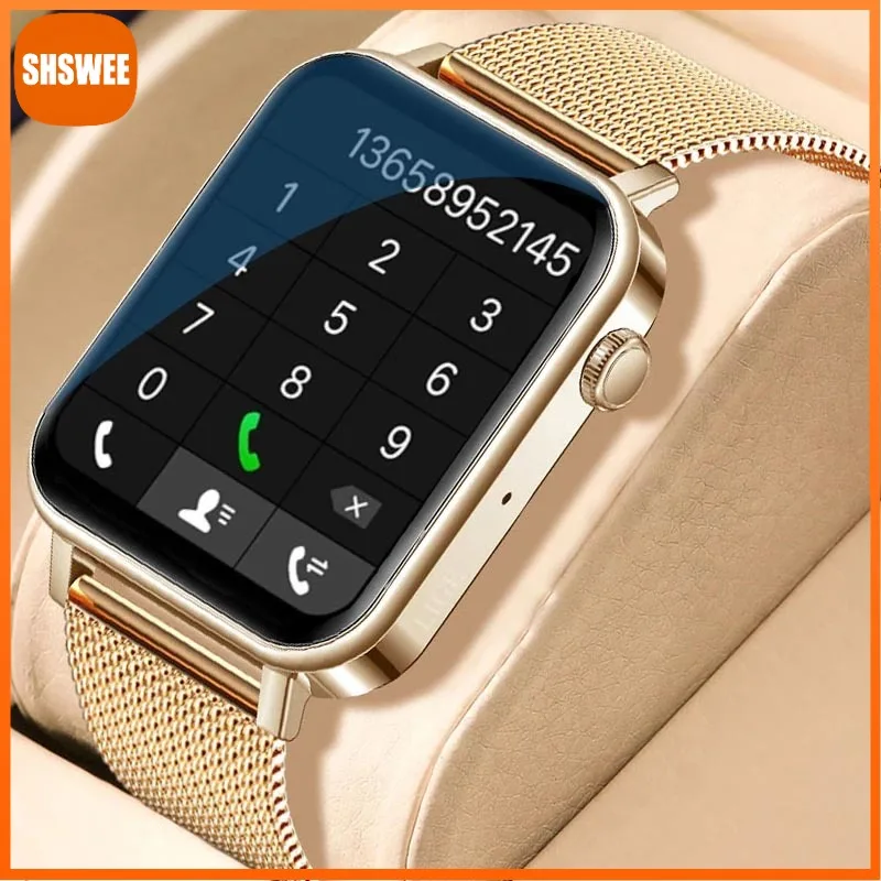 For Xiaomi Huawei Bluetooth Call Smart Watch Men Full Touch Fitness Tracker Heart Rate Monitor Blood Pressure Ladies Smartwatch
For Xiaomi Huawei Bluetooth Call Smart Watch Men Full Touch Fitness Tracker Heart Rate Monitor Blood Pressure Ladies Smartwatch