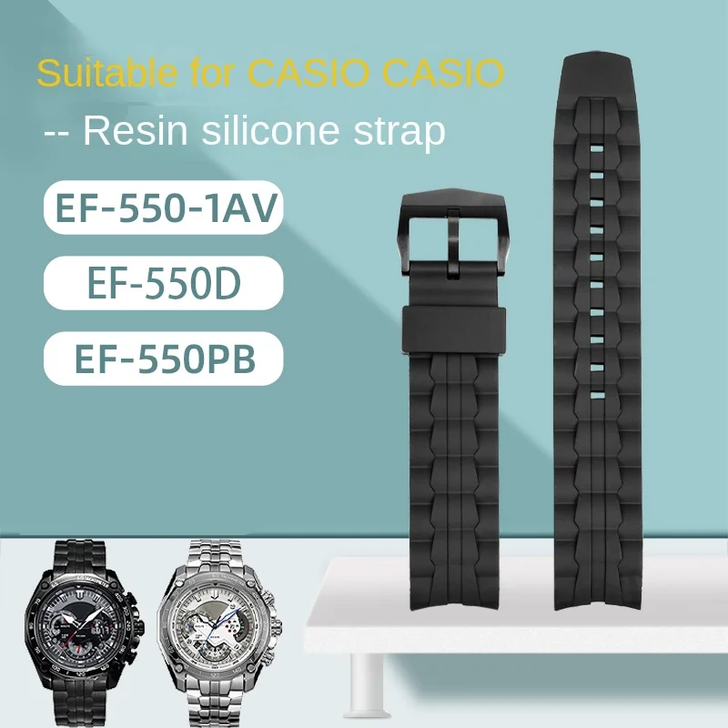 For Casio Red Bull Limited Edition Edifice Series Ef-550d/Pb ef-523 Men's strap Resin Rubber Watchband Stainless steel Bracelet
For Casio Red Bull Limited Edition Edifice Series Ef-550d/Pb ef-523 Men's strap Resin Rubber Watchband Stainless steel Bracelet