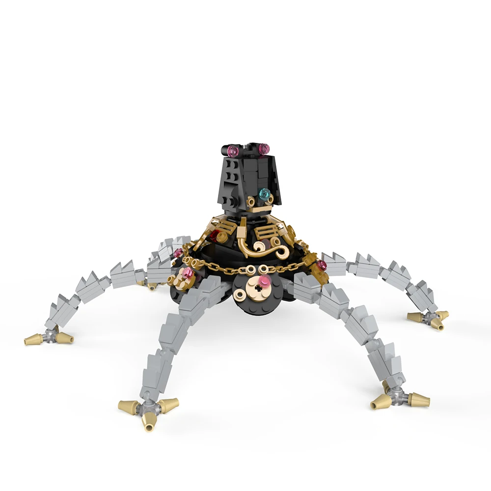 BZB игровой робот Осьминог кирпичи MOC дикие руины реликс дыхание хранителя Монстр
