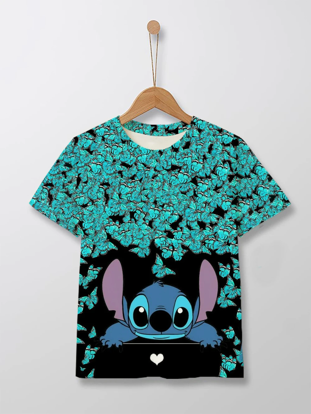 2023 Summer Boys Girls Round Neck Casual Disney Stitching Round Neck Short Sleeve Printed T-Shirt Loose Tops
2023 Summer Boys Girls Round Neck Casual Disney Stitching Round Neck Short Sleeve Printed T-Shirt Loose Tops