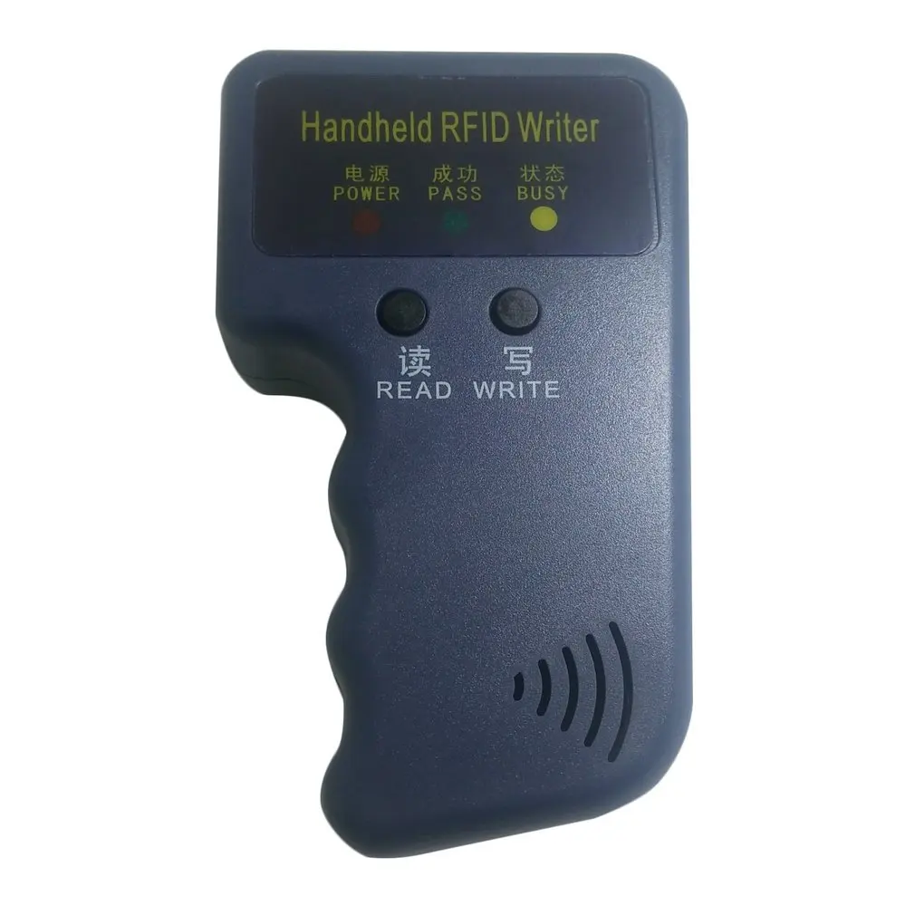 Ручной RFID-Дубликатор EM4100 125 кГц, копировальный аппарат, записывающее, дублирующее устройство, программатор, считыватель, совместимый с EM4305 ...
Ручной RFID-Дубликатор EM4100 125 кГц, копировальный аппарат, записывающее, дублирующее устройство, программатор, считыватель, совместимый с EM4305 ...
