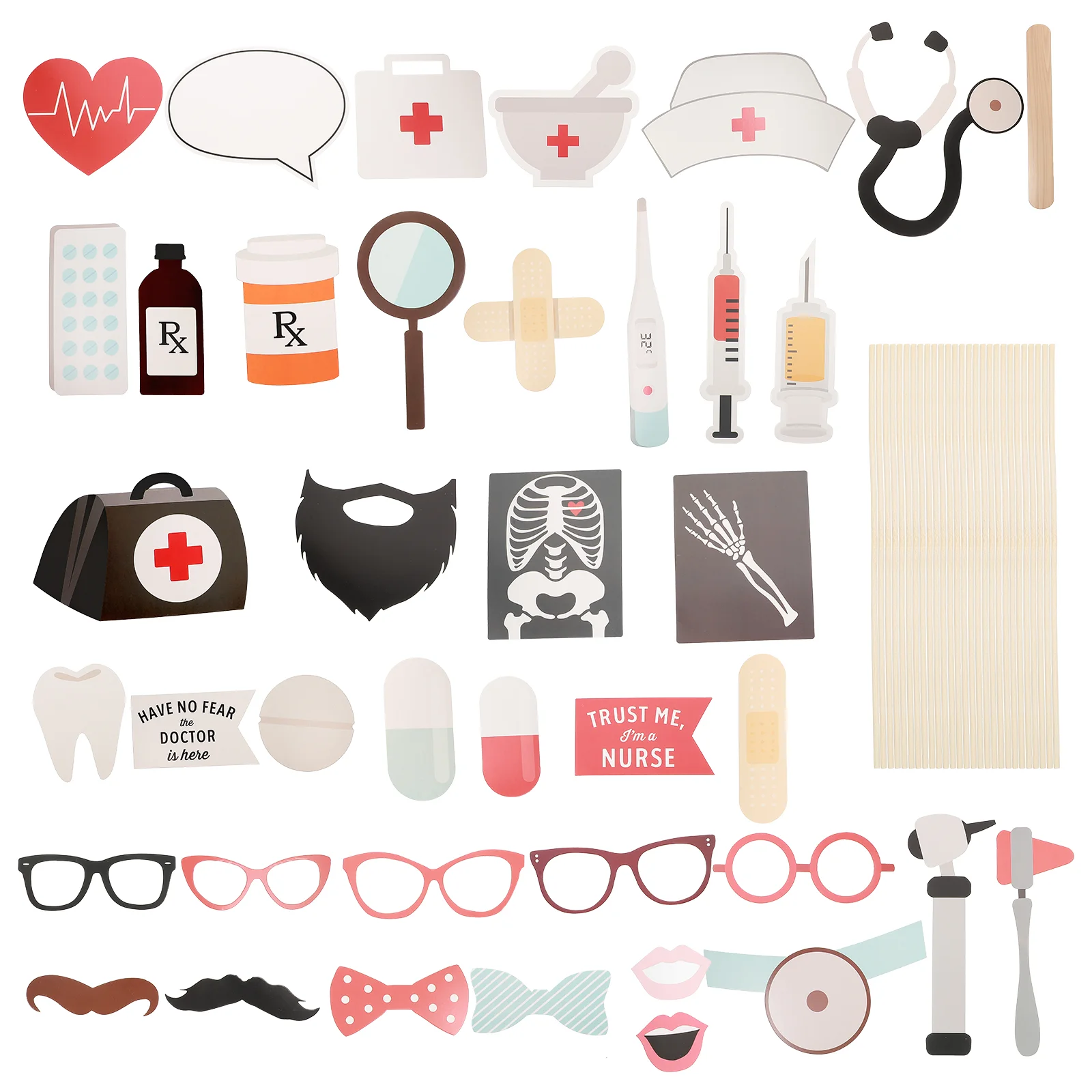 40 Pcs Ornaments Pictures Nurse Photo Booth Props Decked Accessories 2022 Graduation
40 Pcs Ornaments Pictures Nurse Photo Booth Props Decked Accessories 2022 Graduation
