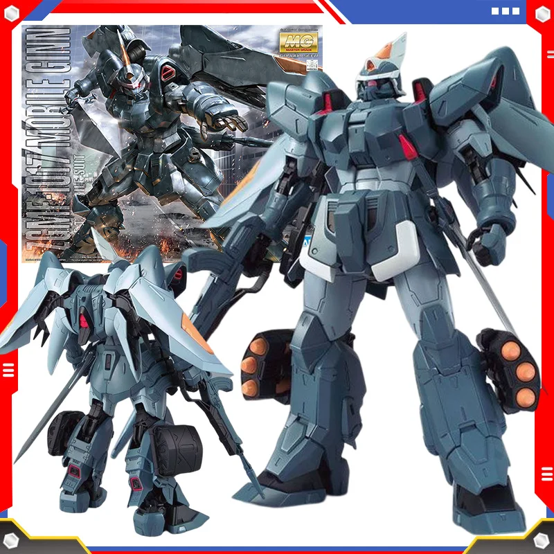 Bandai MG 1/100 ZGMF-1017 MOBILE GINN Gundam Anime Action Figure Assembled Model Kit Robot Collecting Hobby Toy Gift for Kids
Bandai MG 1/100 ZGMF-1017 MOBILE GINN Gundam Anime Action Figure Assembled Model Kit Robot Collecting Hobby Toy Gift for Kids