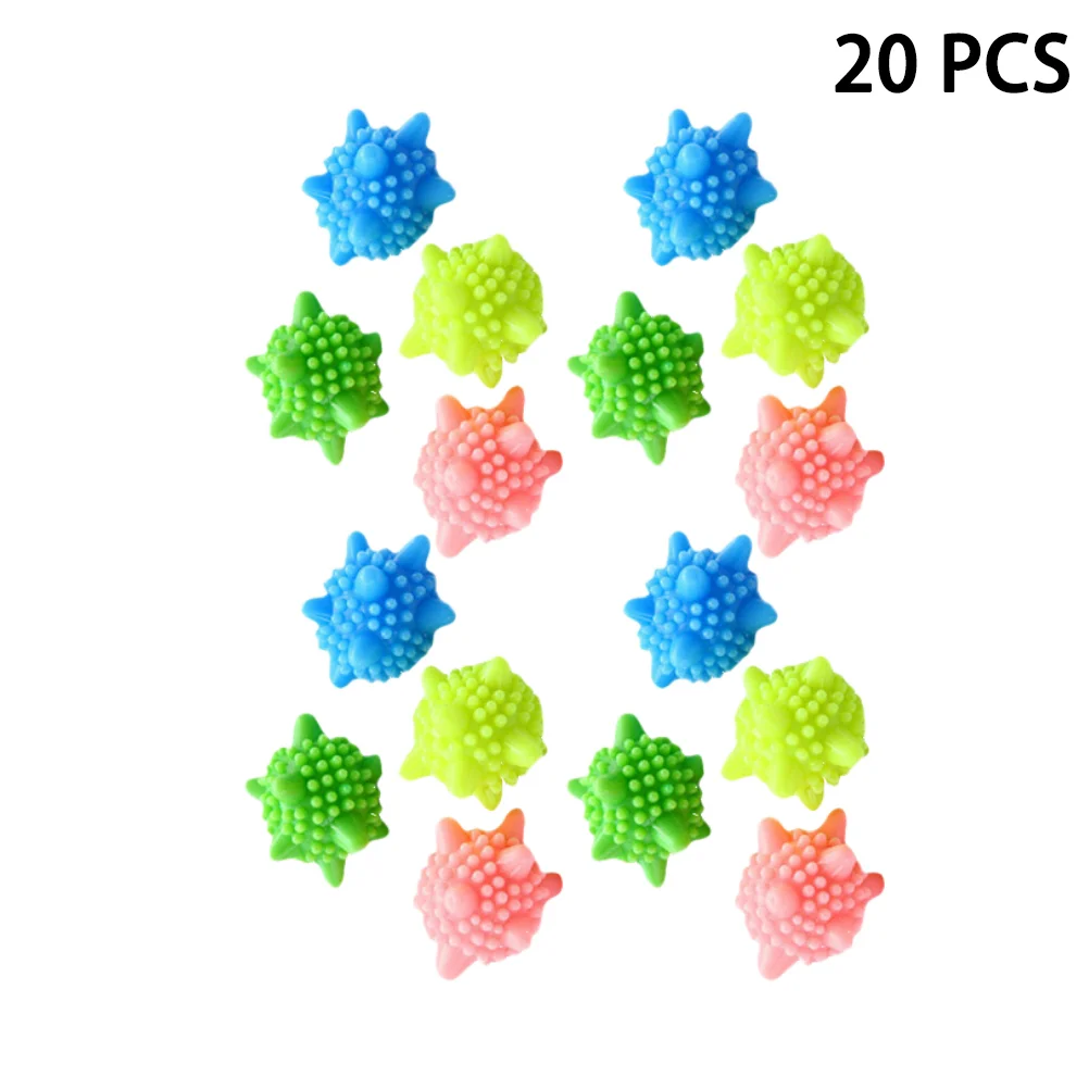 20pcs Laundry Anti-entangling Clothing Cleaning Protection Plastic Washing Machine Balls for Home
20pcs Laundry Anti-entangling Clothing Cleaning Protection Plastic Washing Machine Balls for Home
