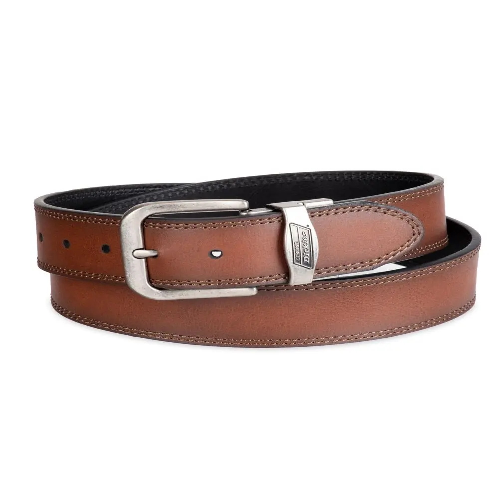 

Men`s Two-In-One Reversible Tan to Black Double Stitch Belt With Big & Tall Sizesdesigner clothes women luxury