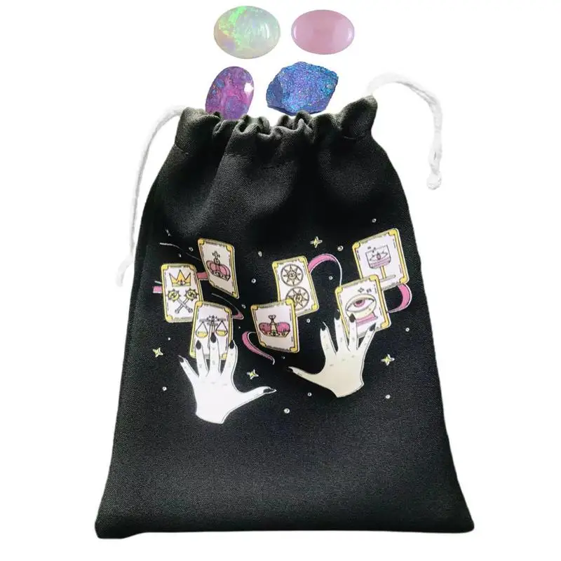 Tarot Bags Pouches Unique Drawstring Tarot Card Bag And Pouch Set Durable Tarot Bags And Pouches For Oracle Card Crystal Gift 
Tarot Bags Pouches Unique Drawstring Tarot Card Bag And Pouch Set Durable Tarot Bags And Pouches For Oracle Card Crystal Gift
