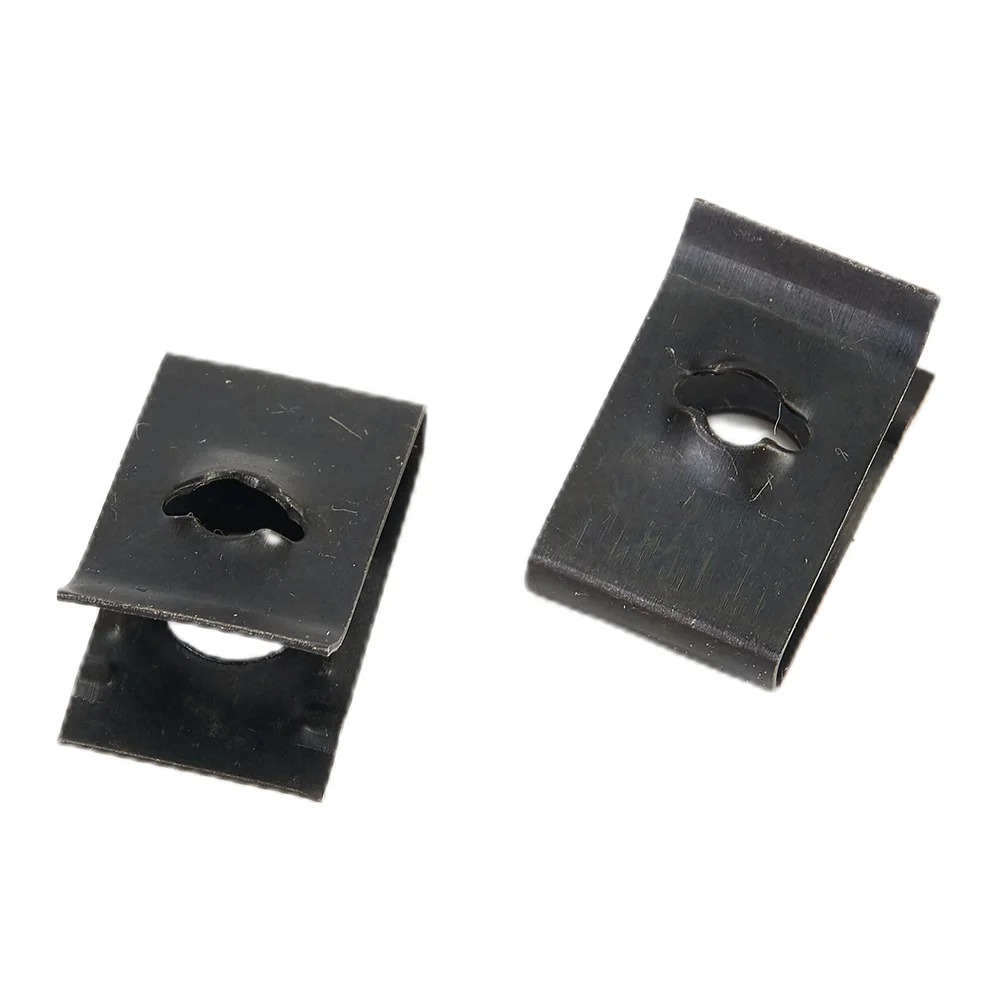 20Pcs MetalU-Type Clips For Car Bumper Fender Trim Panel Fastener Leaf Board Fastener Grommet Clips Fits M4 M5 Screws
20Pcs MetalU-Type Clips For Car Bumper Fender Trim Panel Fastener Leaf Board Fastener Grommet Clips Fits M4 M5 Screws