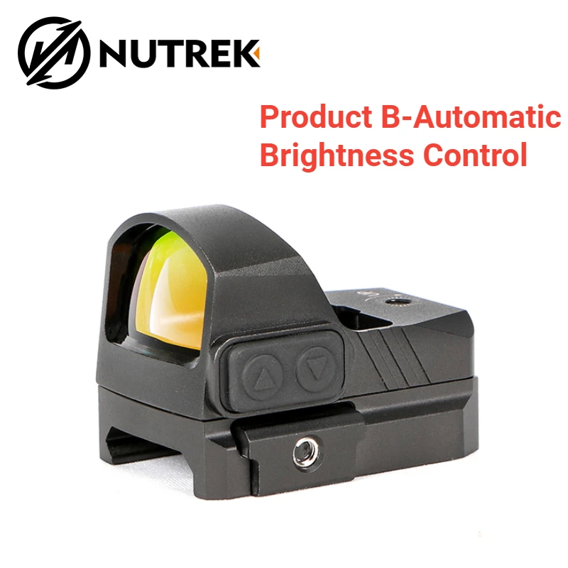 NUTREK EDGE Tactical Hunting 1x24X17 Red Dot Vector Optics Reflex Sight 3 MOA Reticle Low-energy LED 50000h Red Dot Sight Scope
NUTREK EDGE Tactical Hunting 1x24X17 Red Dot Vector Optics Reflex Sight 3 MOA Reticle Low-energy LED 50000h Red Dot Sight Scope