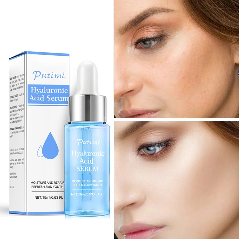 PUTIMI Pore Shrink Face Serum Hyaluronic Acid Nourish Moisturizing Dryness Repair Face Pores Treatment Essence Lift Face Cream
PUTIMI Pore Shrink Face Serum Hyaluronic Acid Nourish Moisturizing Dryness Repair Face Pores Treatment Essence Lift Face Cream