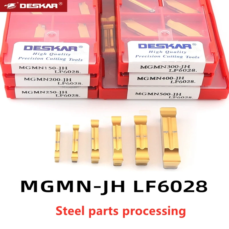 Deskar Mgmn150 Mgmn200 Mgmn250 Mgmn300 Mgmn400 500 Jh Lf6028 2 мм 3 мм 4 мм 5 мм Токарный станок с ЧПУ Твердосплавный инструмент для обработки канавок Токарные режущие вставки с ЧПУ для стальных деталей
Deskar Mgmn150 Mgmn200 Mgmn250 Mgmn300 Mgmn400 500 Jh Lf6028 2 мм 3 мм 4 мм 5 мм Токарный станок с ЧПУ Твердосплавный инструмент для обработки канавок Токарные режущие вставки с ЧПУ для стальных деталей