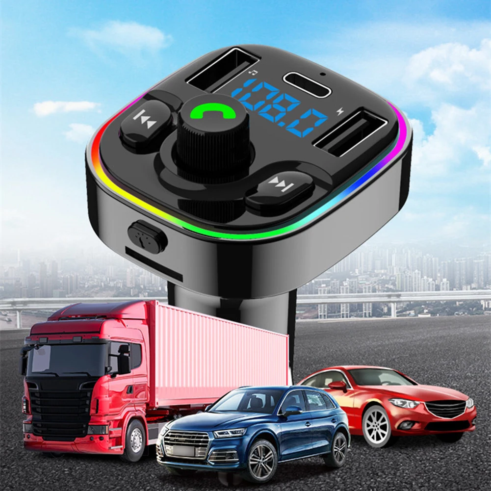 FM Transmitter In Car Bluetooth Car FM Transmitter 2022 Durable High Quality Hot Sale New Practical Car Charger
FM Transmitter In Car Bluetooth Car FM Transmitter 2022 Durable High Quality Hot Sale New Practical Car Charger