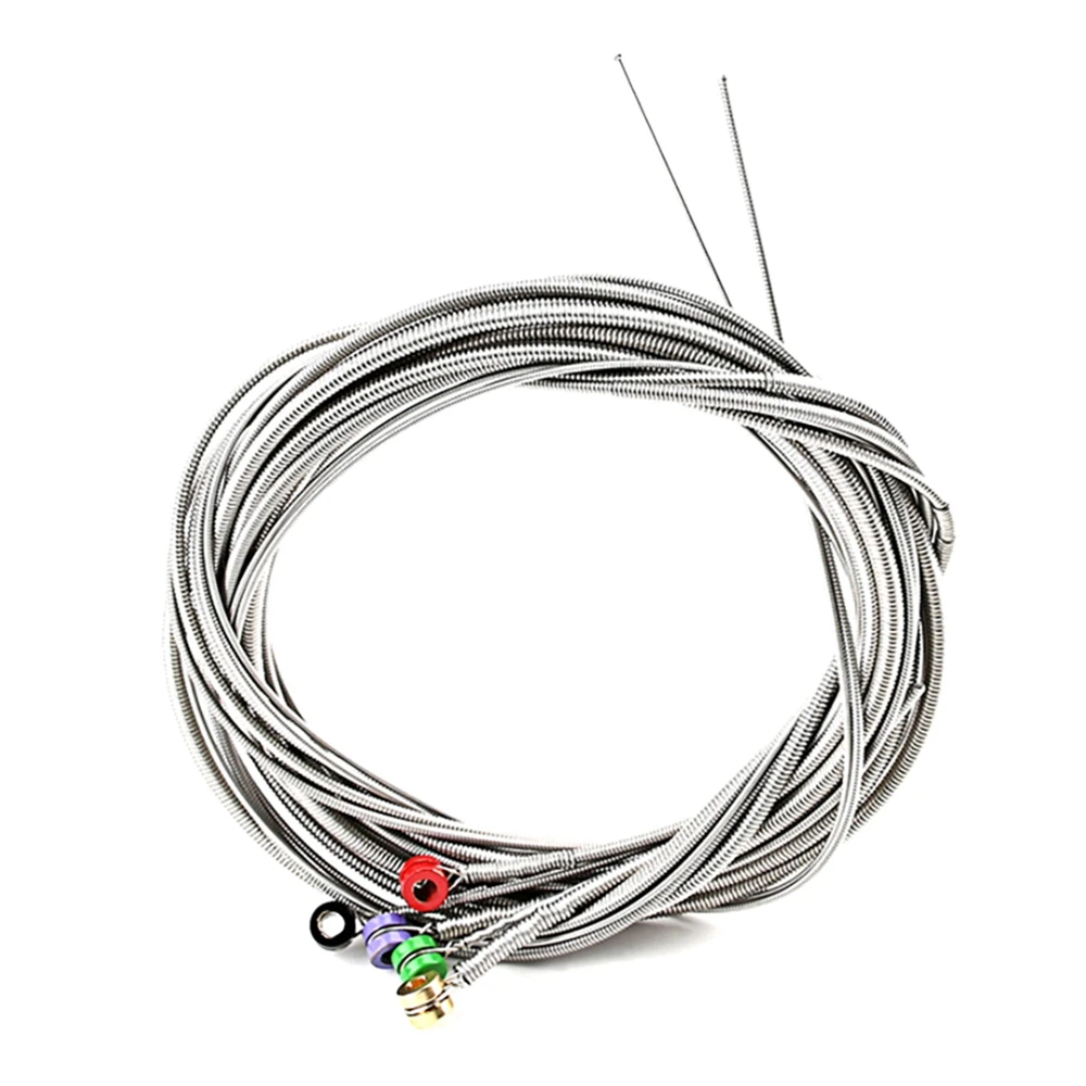 Set of 5 Pcs Stainless Steel Strings with Color Ball Ends for 5 String Electric Guitar Replacement Parts
Set of 5 Pcs Stainless Steel Strings with Color Ball Ends for 5 String Electric Guitar Replacement Parts