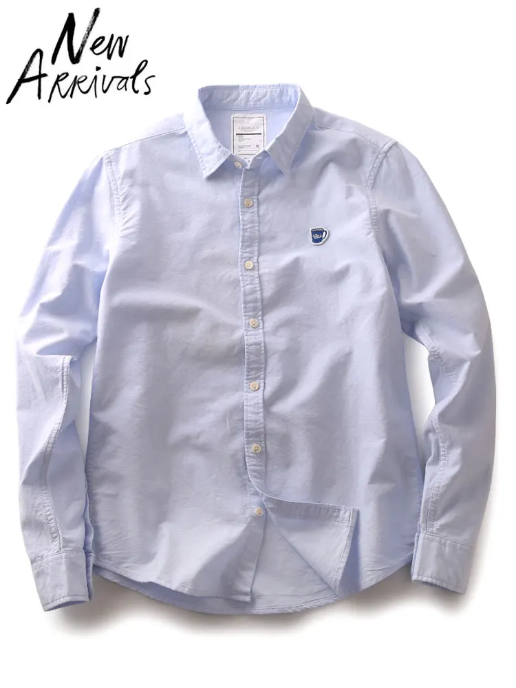 2021 Autumn Winter New Oxford 100% Cotton Long Sleeve Lapel Shirt Men's Fashion Slim Sticker Solid Color Simple Casual Blouses
2021 Autumn Winter New Oxford 100% Cotton Long Sleeve Lapel Shirt Men's Fashion Slim Sticker Solid Color Simple Casual Blouses