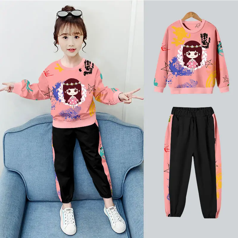 Модная одежда для девочек, 2 шт., весна-осень 2022, повседневный свитшот для малышей, спортивный костюм для студентов, эксклюзивная Одежда для д...
Модная одежда для девочек, 2 шт., весна-осень 2022, повседневный свитшот для малышей, спортивный костюм для студентов, эксклюзивная Одежда для д...