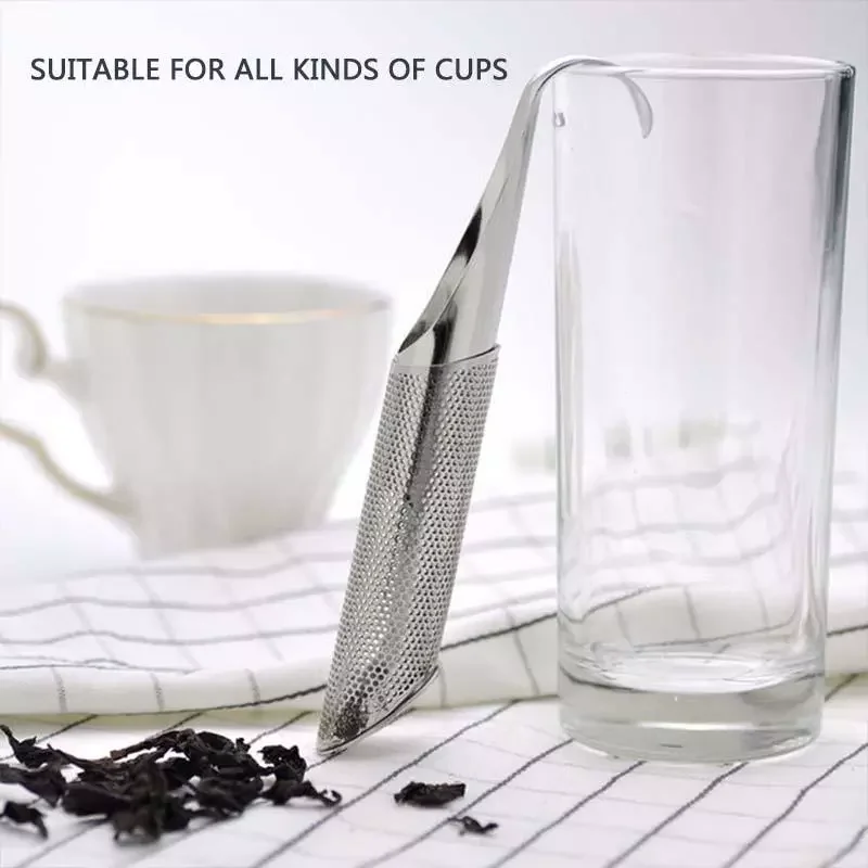 Pipe Design Touch Feel Tea Infuser Stainless Steel Tea Strainer Holder Tea Spoon Infuser Filter Kitchen Tea Tool Accessorie
Pipe Design Touch Feel Tea Infuser Stainless Steel Tea Strainer Holder Tea Spoon Infuser Filter Kitchen Tea Tool Accessorie