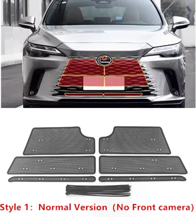 Стальная вставка для решетки радиатора автомобиля, сетка для Lexus RX 350 350h 450h + 500h 2022 2023 2024, декоративная крышка, аксессуары для отделки 
Стальная вставка для решетки радиатора автомобиля, сетка для Lexus RX 350 350h 450h + 500h 2022 2023 2024, декоративная крышка, аксессуары для отделки