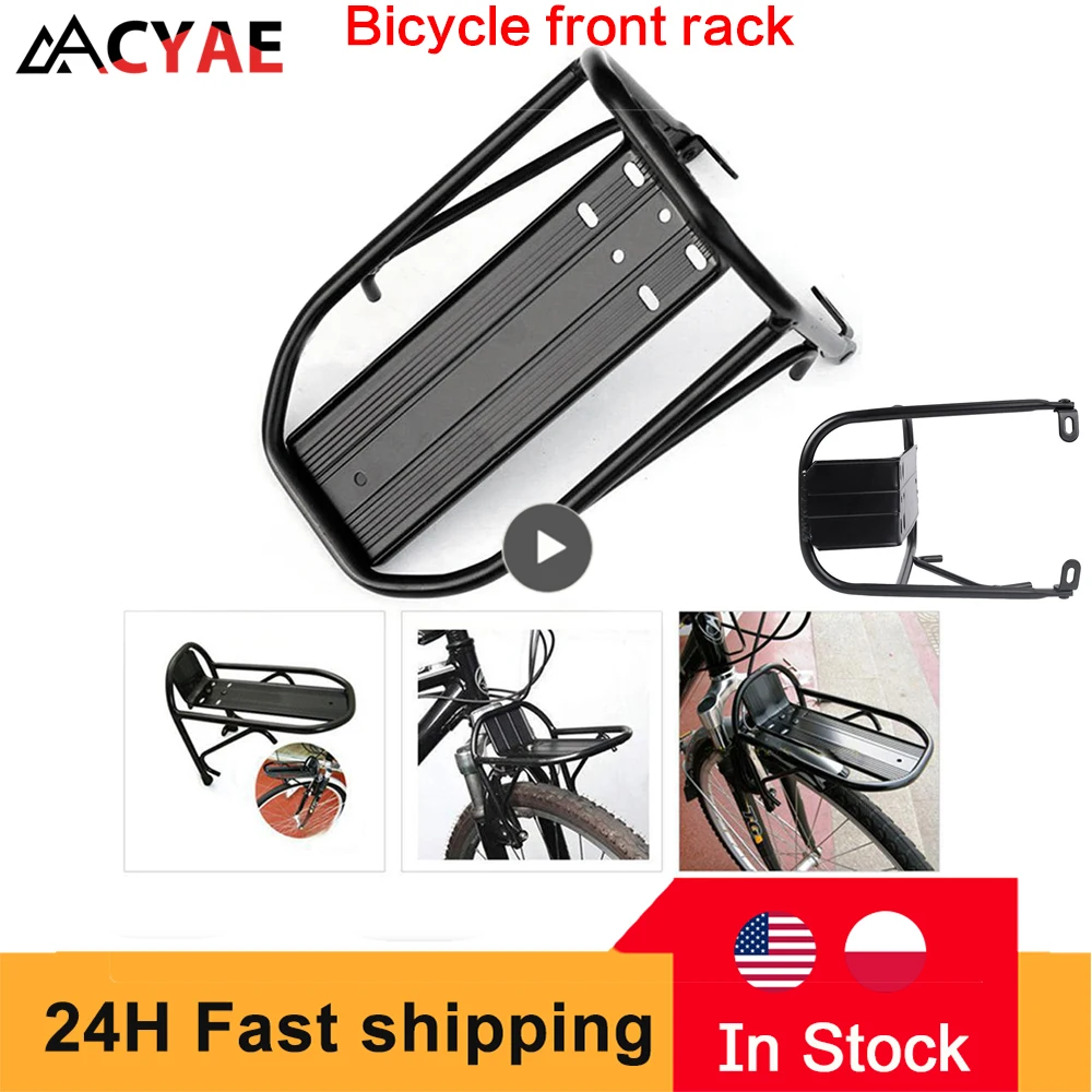 MTB Road Cycling Bike Bicycle Front Rack Carrier Panniers Bag Luggage Shelf Bracket Trunk Aluminum V-brake For Bicycle Parts
MTB Road Cycling Bike Bicycle Front Rack Carrier Panniers Bag Luggage Shelf Bracket Trunk Aluminum V-brake For Bicycle Parts