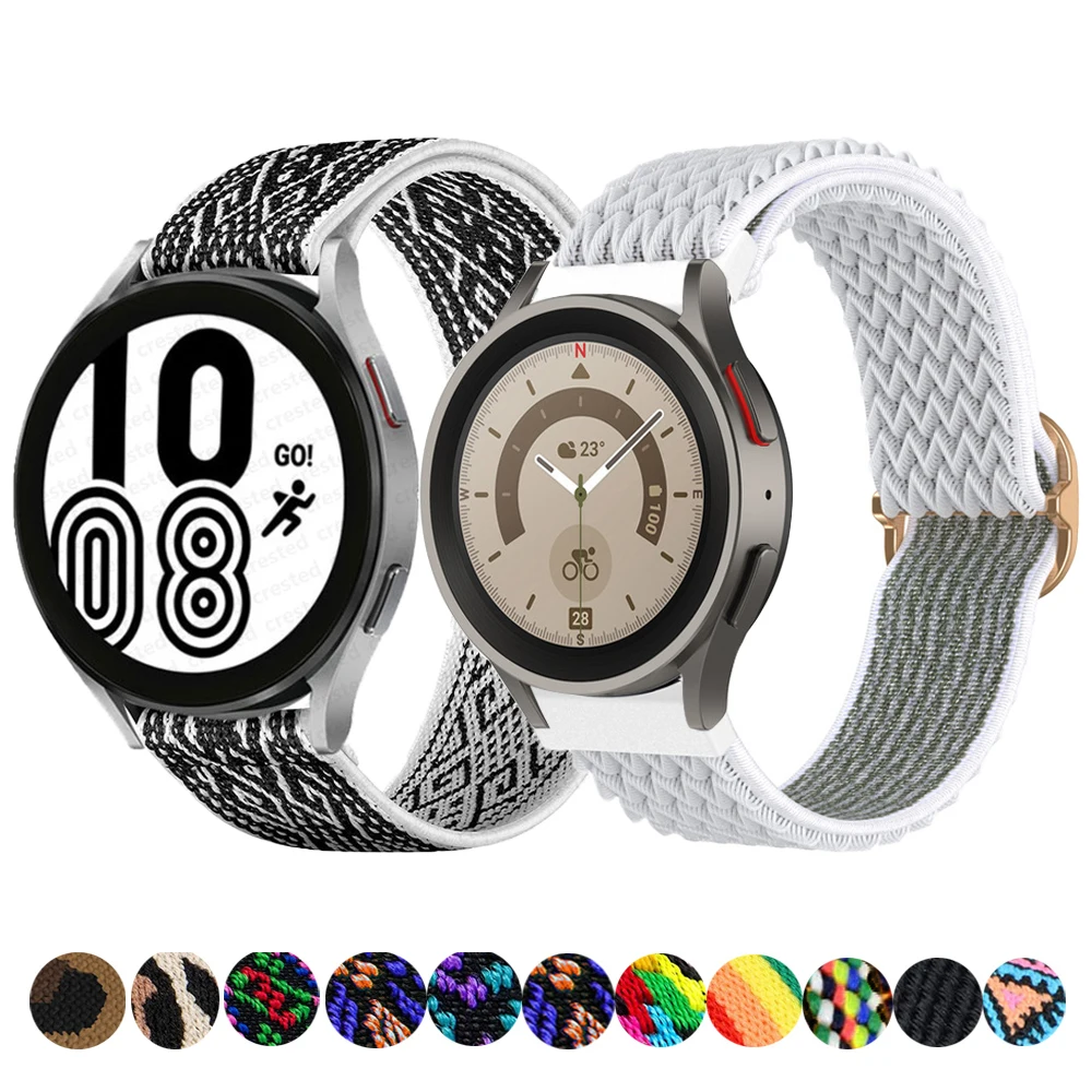 20mm 22mm Band For Samsung Galaxy watch 4 44mm 40mm 5/5 pro Active 2 Gear S3 Nylon SOLO LOOP bracelet correa Huawei GT/2/3 strap
20mm 22mm Band For Samsung Galaxy watch 4 44mm 40mm 5/5 pro Active 2 Gear S3 Nylon SOLO LOOP bracelet correa Huawei GT/2/3 strap