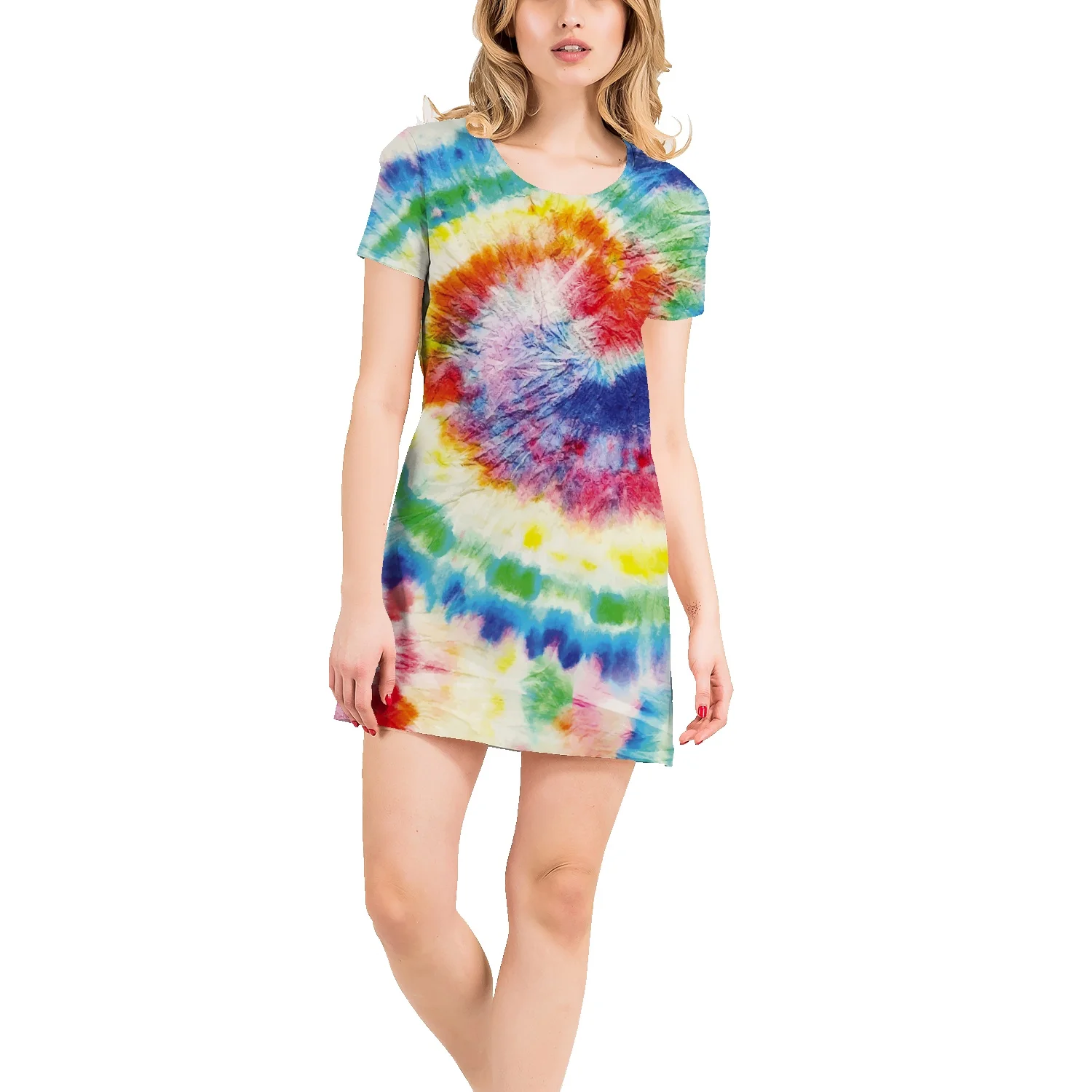 2022 oil color tie-dye digital smudge cotton dress A-line straight t-shirt skirt loose casual round neck short-sleeved skirt
2022 oil color tie-dye digital smudge cotton dress A-line straight t-shirt skirt loose casual round neck short-sleeved skirt