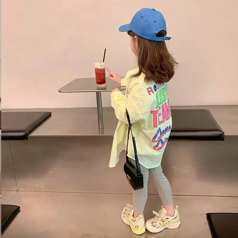 Jacket For Girls Sun Protection Coat Long Sleeves Kids Outerwear Casual Children's Clothing Kids Thin Outwear Girls Shirt
Jacket For Girls Sun Protection Coat Long Sleeves Kids Outerwear Casual Children's Clothing Kids Thin Outwear Girls Shirt